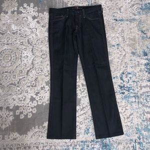 7 For All Mankind Dark Wash Kate Straight Jeans